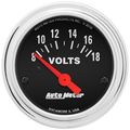 Auto Meter 2IN VOLTMETER, 8-18 VOLTS SSE 2592